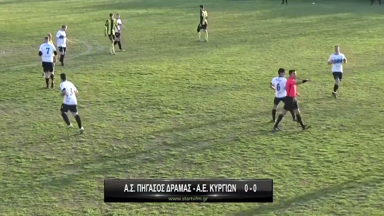 &Pi;ή&gamma;&alpha;&sigma;&omicron;&sigmaf; &Delta;&rho;ά&mu;&alpha;&sigmaf; - &Alpha;.&Epsilon;.&Kappa;&upsilon;&rho;&gamma;ί&omega;&nu; 0-0