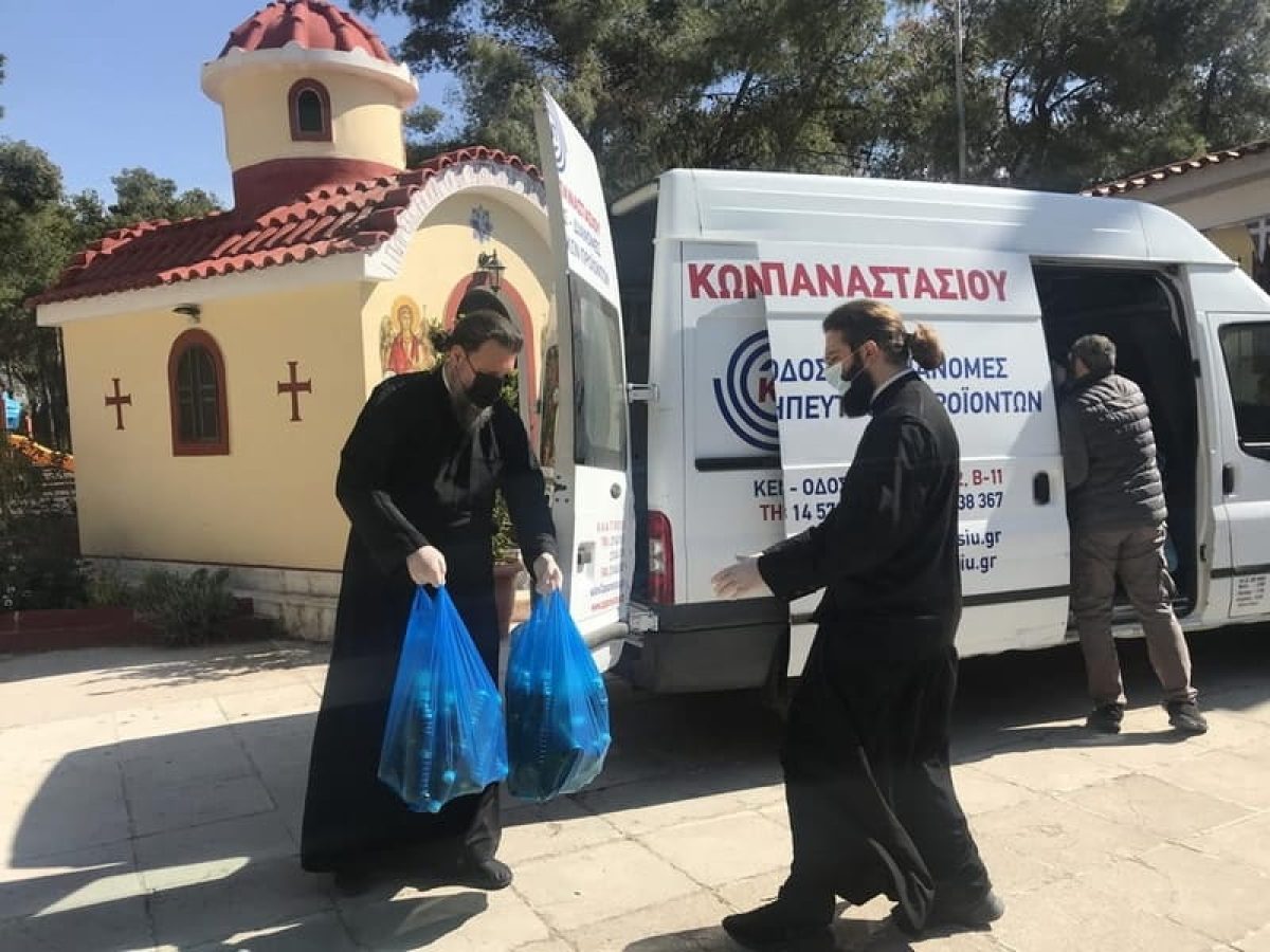 «Δέματα Αγάπης» από την Ι.Μ. Νέας Ιωνίας