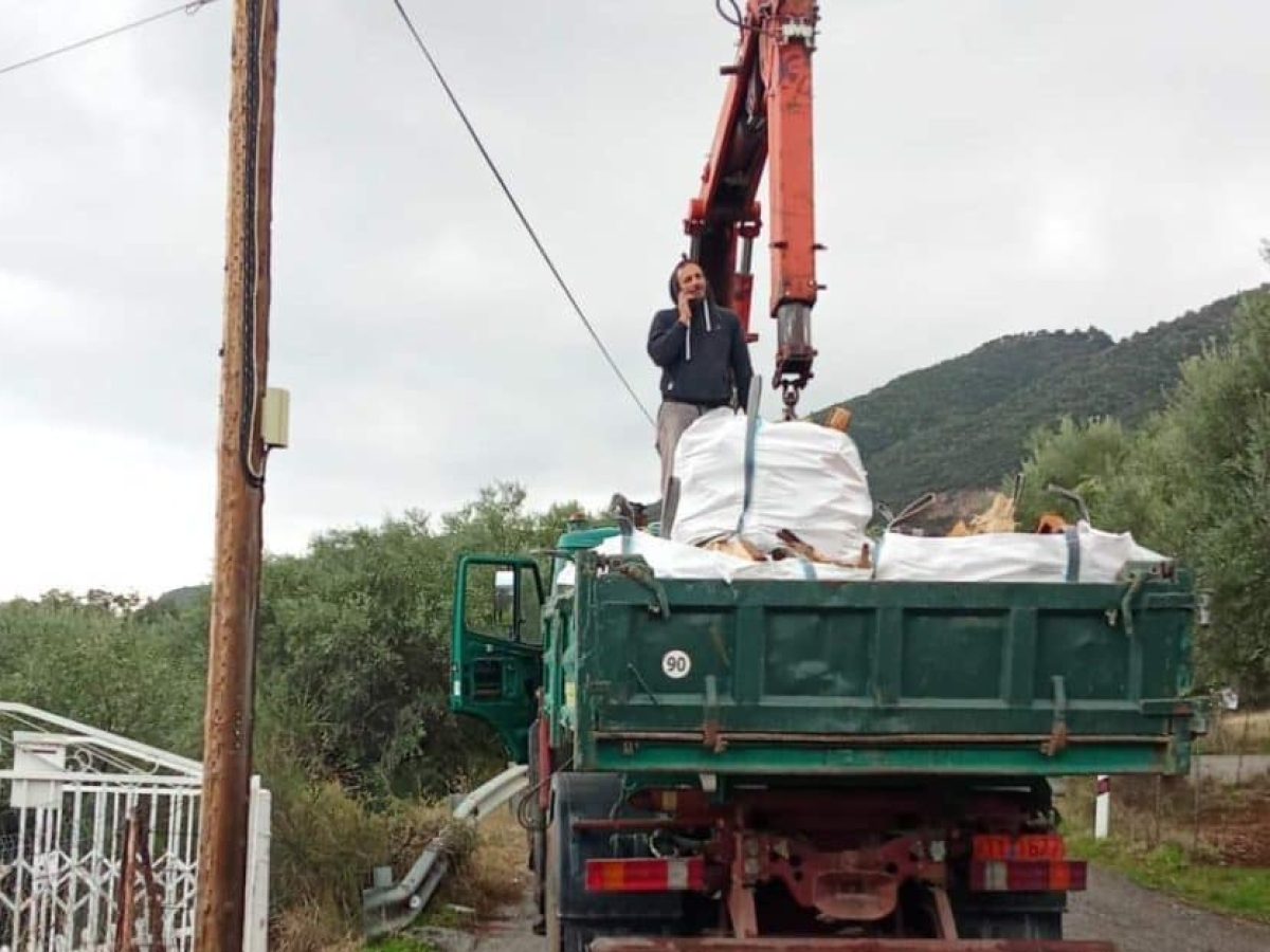 Δωρεάν διανομή καυσόξυλων σε νοικοκυριά