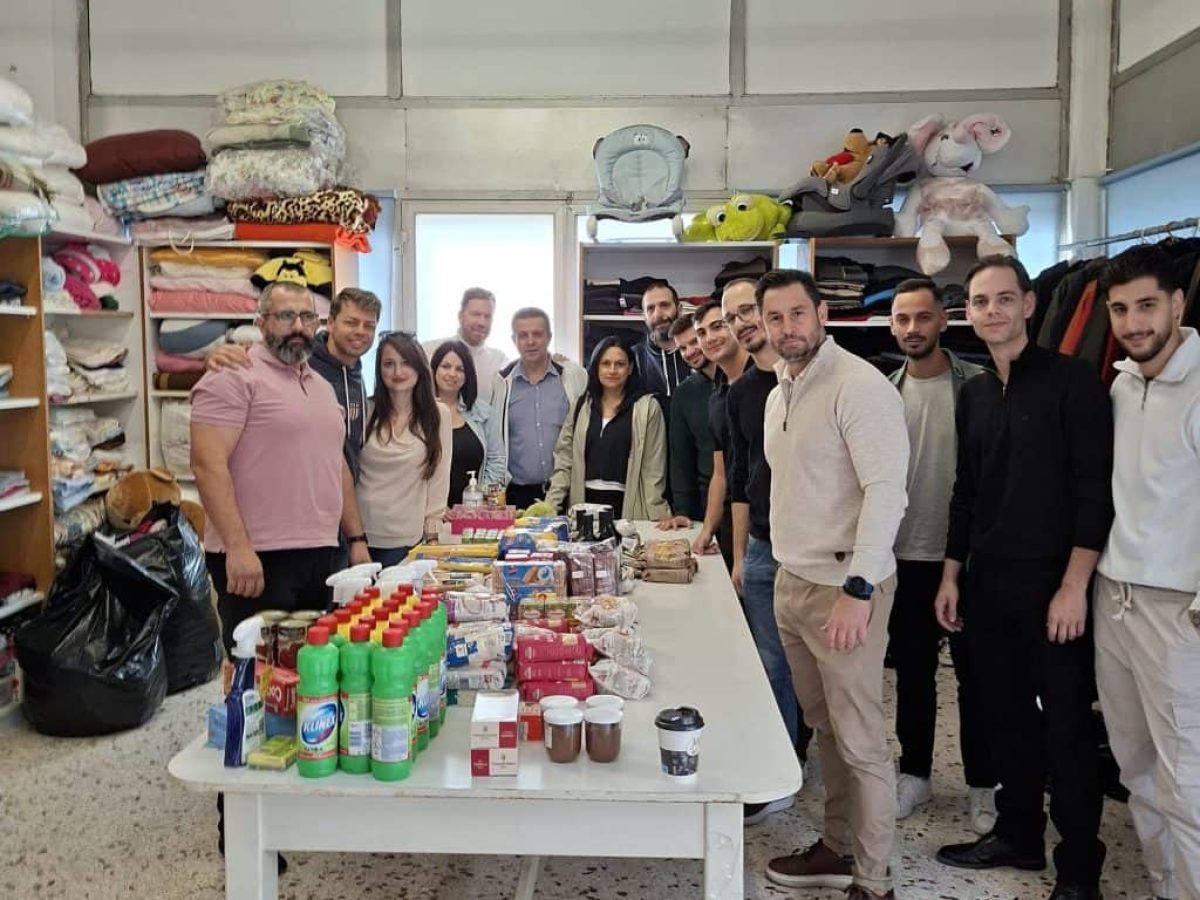 Δράση προσφοράς από την εταιρεία Ebury Hellas στο Κοινωνικό Παντοπωλείο του Δήμου Αμαρουσίου