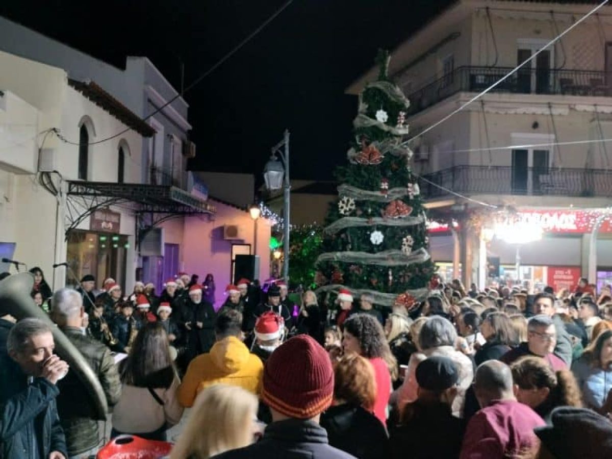 Φωταγώγηση Χριστουγεννιάτικου Δέντρου στη Μύρινα – Ζήστε τη Μαγεία των Γιορτών!