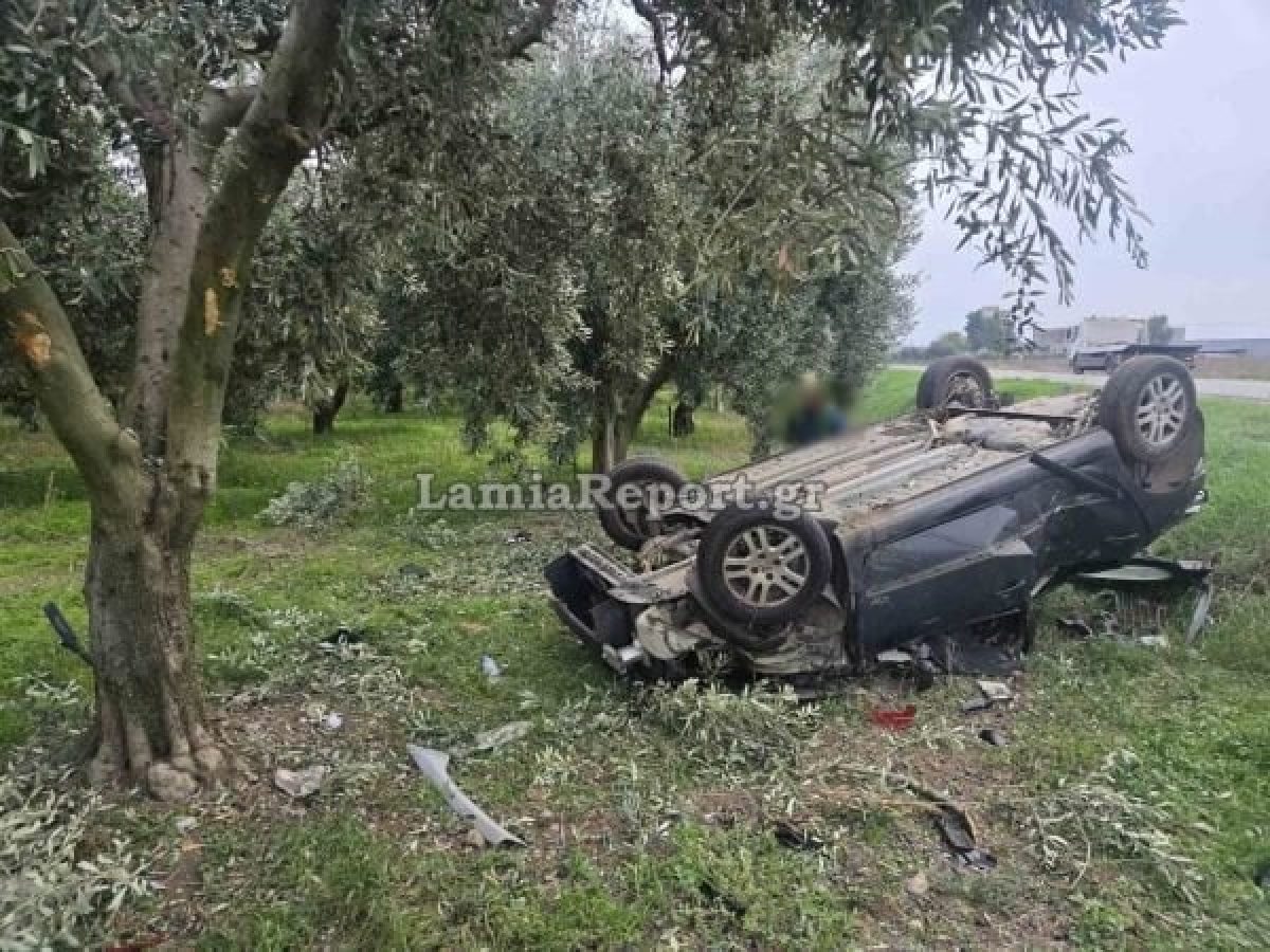 Φρικτό τροχαίο στη Λοκρίδα: Δύο νέοι βρήκαν τραγικό θάνατο μέσα σε ελαιώνα