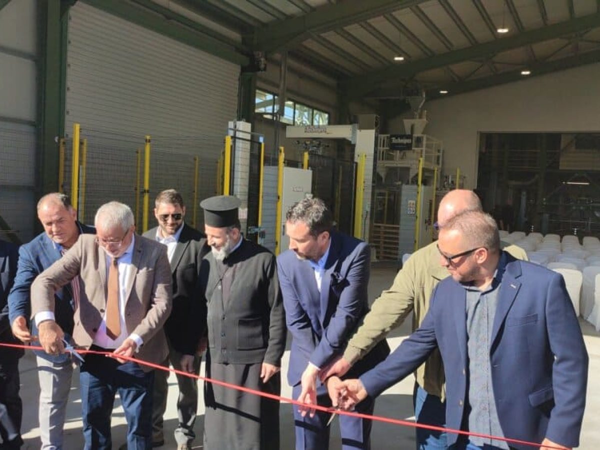 Γ. Βαϊόπουλος: Η απογείωση ενός συνεταιρισμού! Εγκαίνια εργοστασίου στη Λαζαρίνα