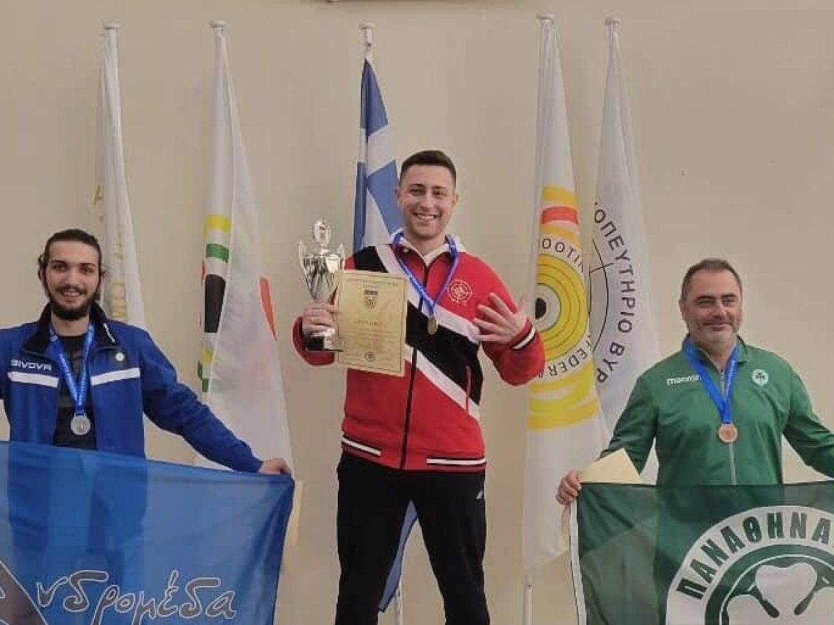 Πρωταθλητής Ελλάδος στο Αεροβόλο Πιστόλι ο Δραμινός Διονύσης Κορακάκης