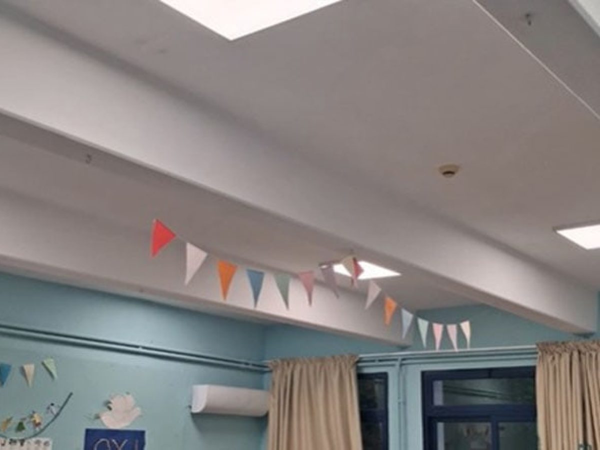 Ραφήνα: Αντικαταστάθηκαν τα φωτιστικά στο 3ο Νηπιαγωγείο