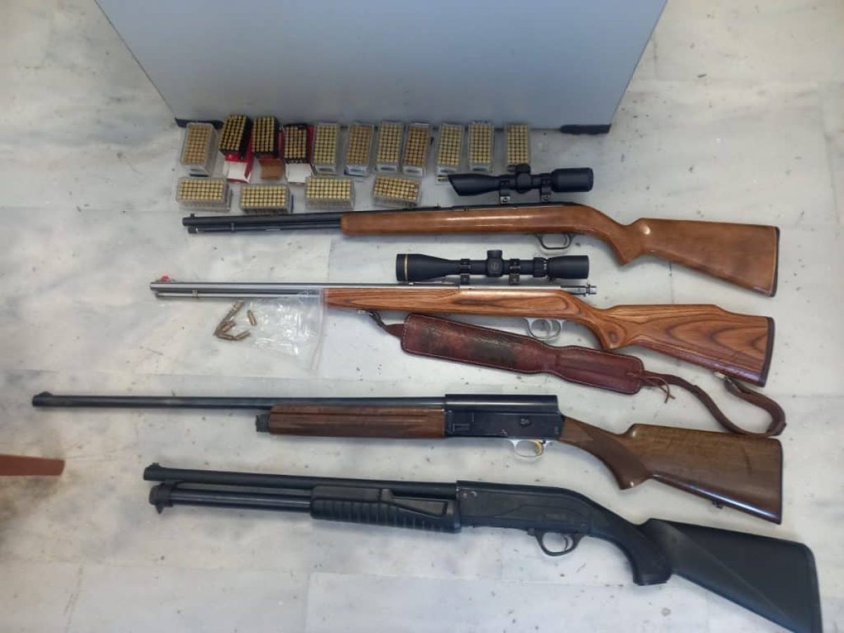 Σύλληψη στα Σφακιά για κατοχή όπλων και φυσιγγίων