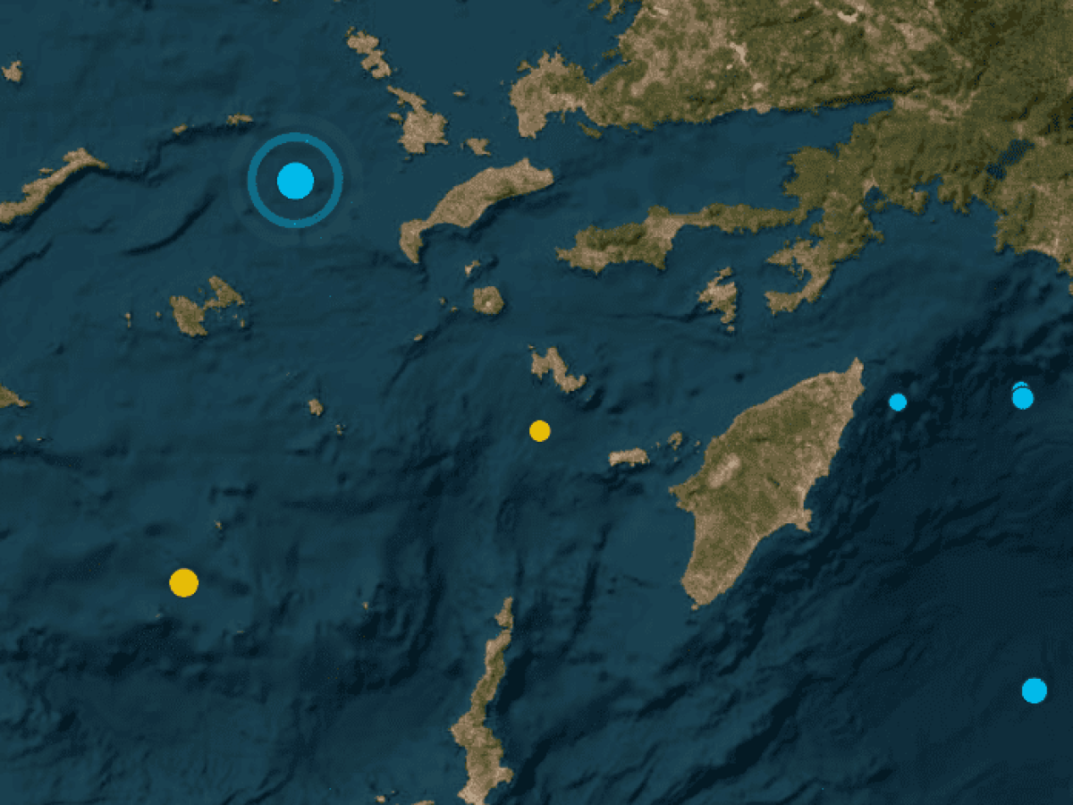 Σεισμική δόνηση στα Δωδεκάνησα