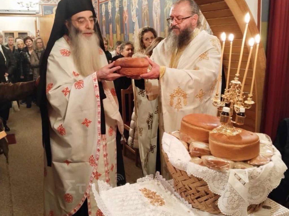 Τελέστηκε ο Πανηγυρικός Εσπερινός στον Όσιο Στυλιανό στην Καλαμπάκα