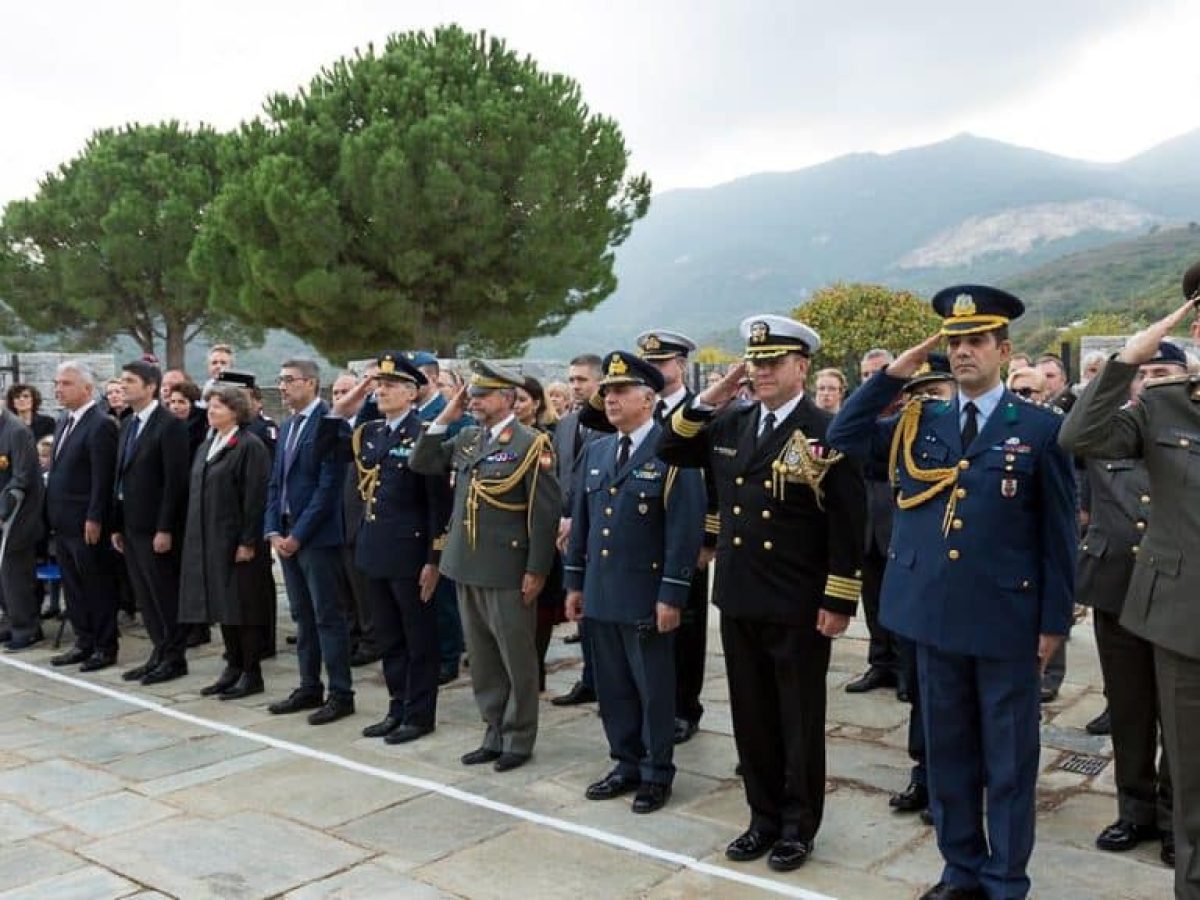 Τελετή μνήμης στο Γερμανικό Κοιμητήριο Διονύσου