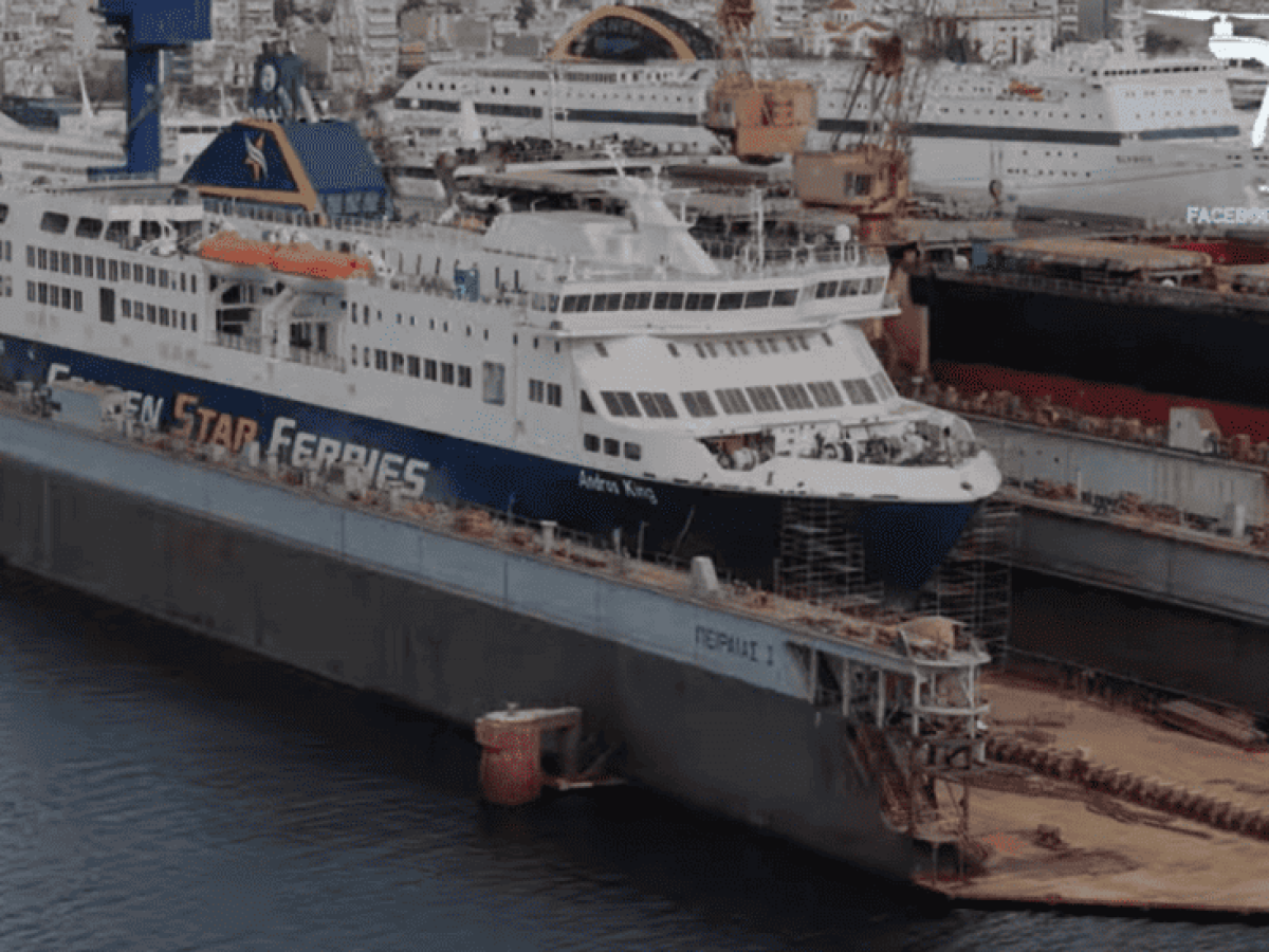 Το “Andros King” ετοιμάζεται για Κυκλάδες: Βίντεο από το νέο απόκτημα της Golden Star Ferries