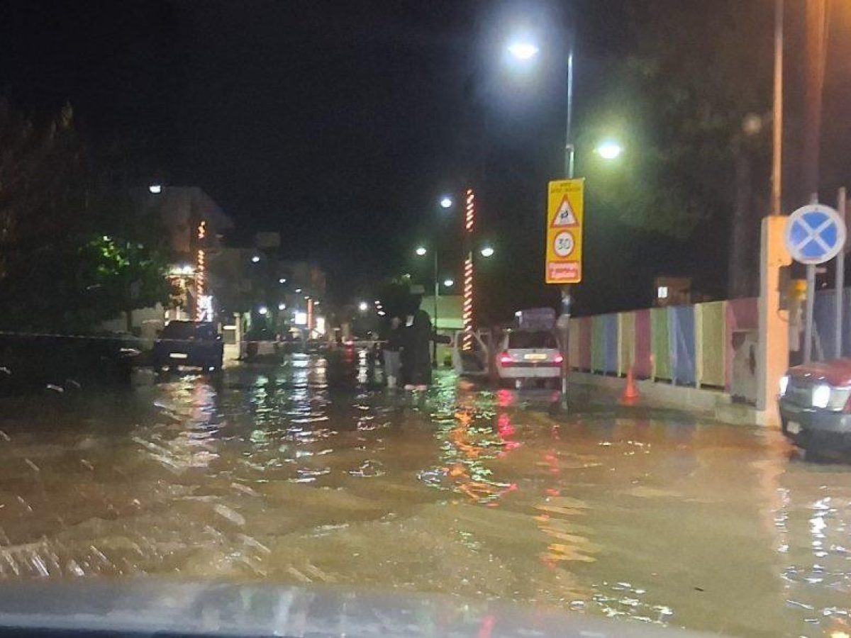 Ξαναχτυπήθηκε απο την  κακοκαιρία η Βόνιτσα