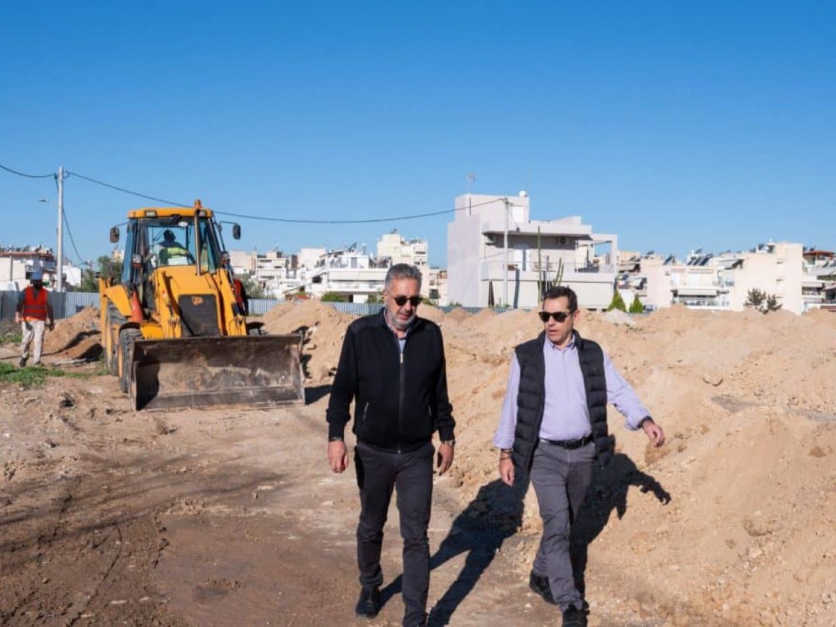 Άρχισαν οι εργασίες για την ανέγερση του νέου ανοικτού κολυμβητηρίου του Δήμου Αγίου Δημητρίου