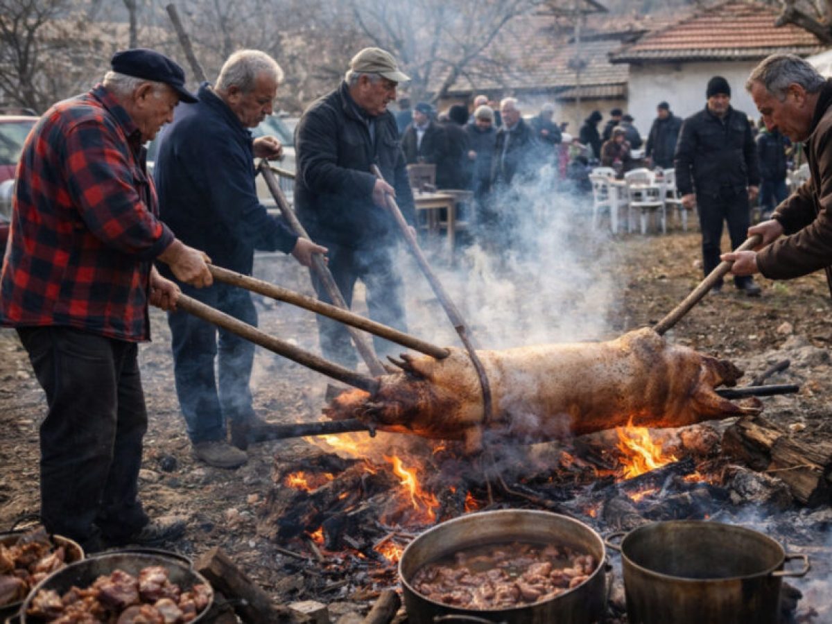 1η Γιορτή Γουρουνοχαράς στο Κεραμίδι Τρικάλων