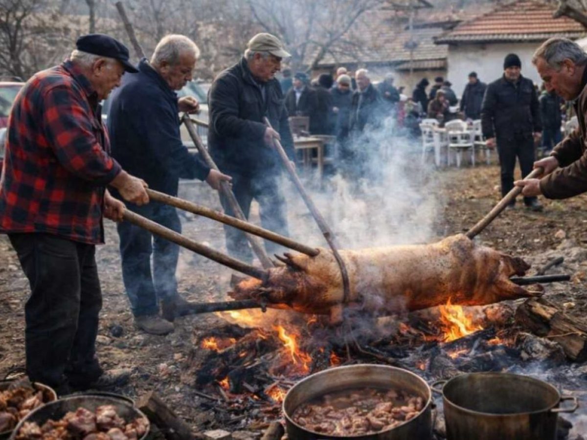 1η Γιορτή Γουρουνοχαράς στο Κεραμίδι Τρικάλων – Παράδοση, ευχές και δωρεάν εδέσματα