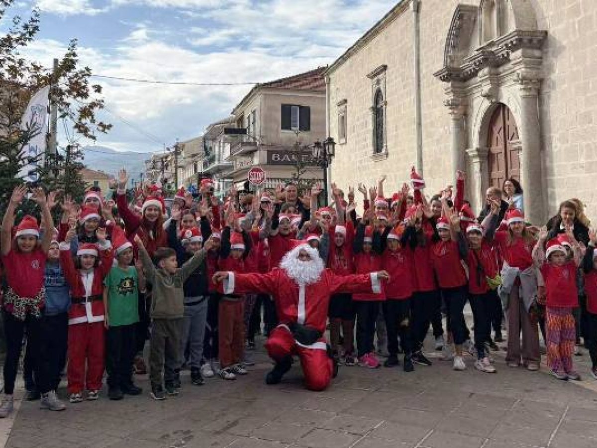 Christmas Fun Run με τη συμμετοχή αθλητών και αθλητριών του σωματείου «Ελπίδες Λευκάδας»