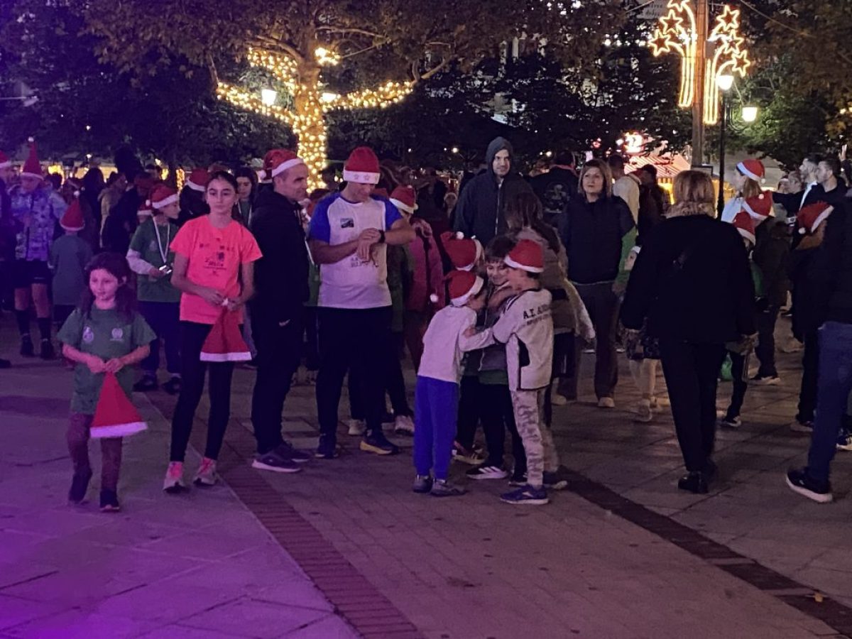 Santa Run 2025: Ο Πύργος γιόρτασε με τη νεολαία του