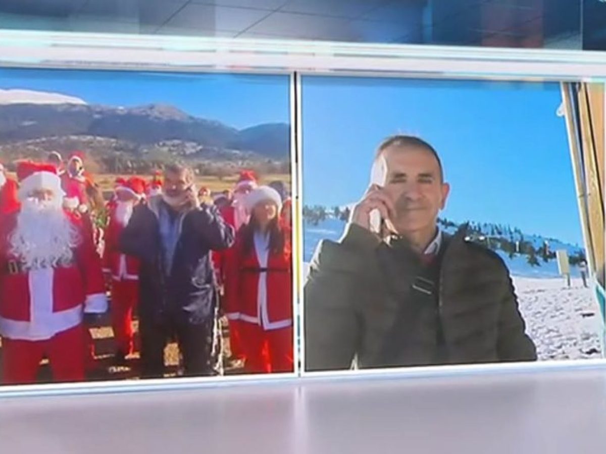 Χιονισμένη Πρωτοχρονιά σε Αράχωβα και Βασιλίτσα (Βίντεο)