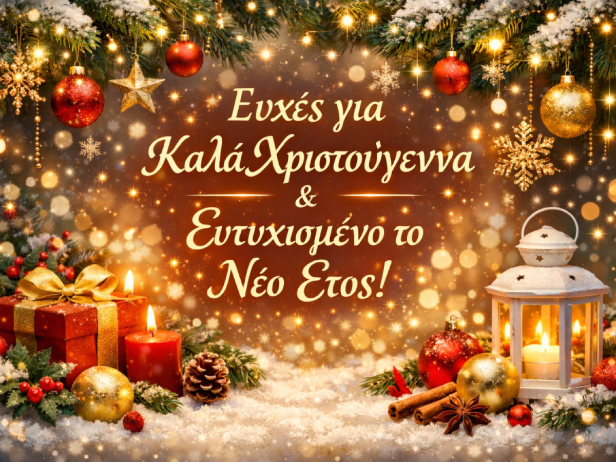 Χριστουγεννιάτικες Ευχές