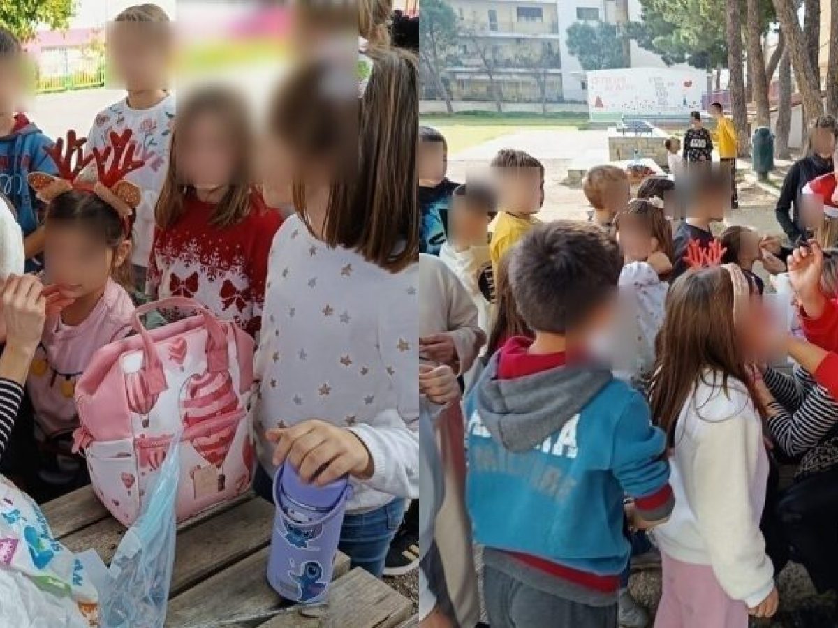 Χριστουγεννιάτικες στιγμές χαράς στο 1ο Δημοτικό Σχολείο Λουτρακίου ΄΄Ελευθέριος Κ. Βενιζέλος΄΄(ΦΩΤΟ)