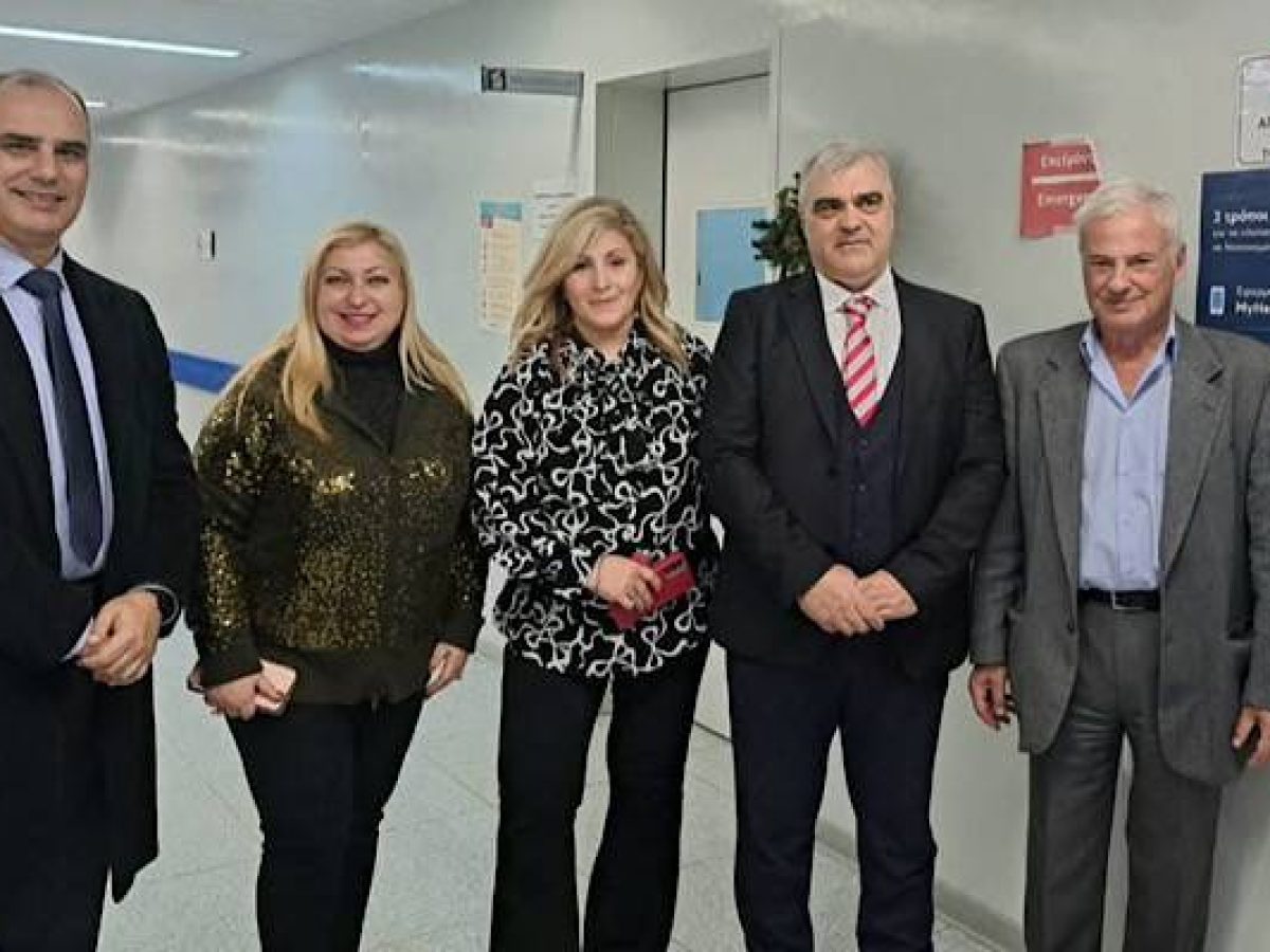 Χριστουγεννιάτικη γιορτή με ευχές και κλίμα συνεργασίας στο Νοσοκομείο Λήμνου | Παρούσα και η Σ.Α.Ε.Κ Λήμνου