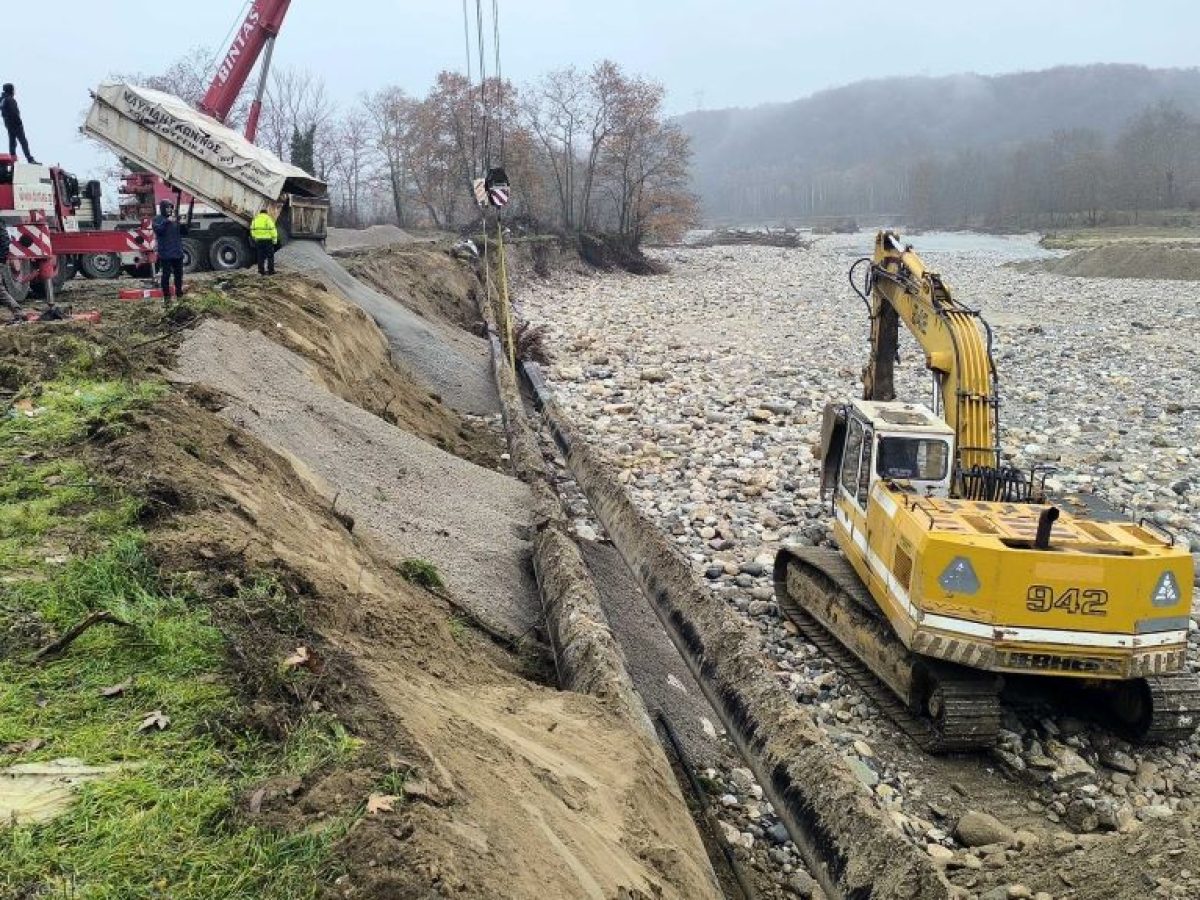 ΔΕΥΑΚ: Ολοκληρώθηκε η παρέμβαση στήριξης του χαλύβδινου αγωγού μεταφοράς νερού