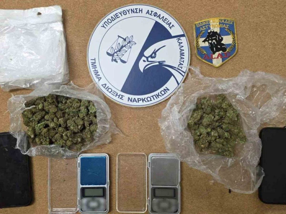 Δύο συλλήψεις για ναρκωτικά