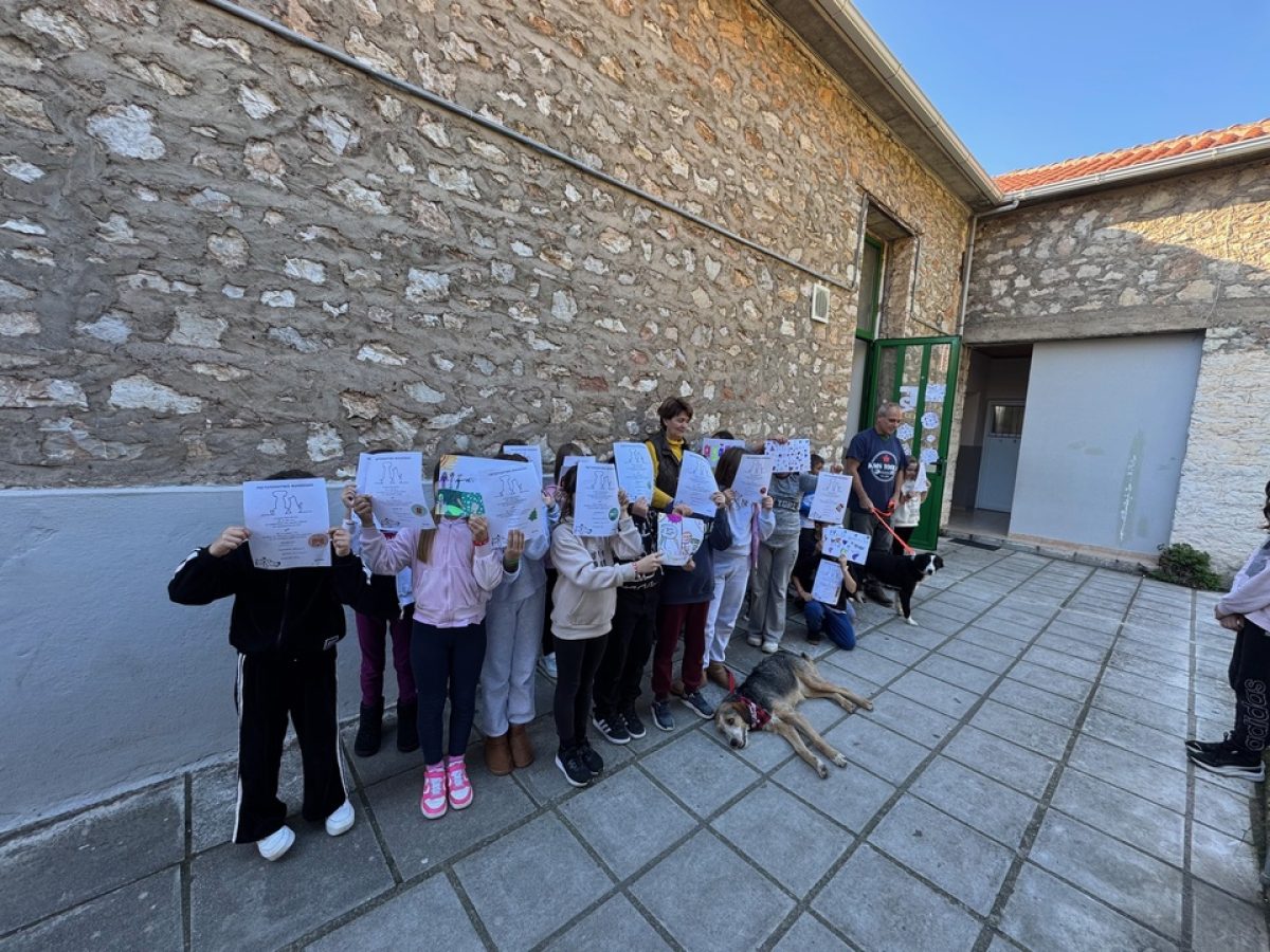 Δράση ευαισθητοποίησης των μαθητών για τα αδέσποτα  από τον Δήμο Ναυπακτίας