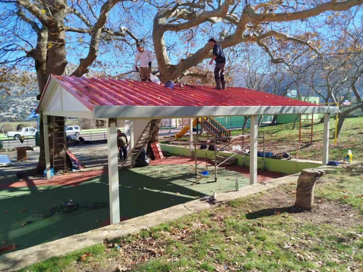 Ευχαριστήριο Δήμου Σφακίων για τη δωρεά νέου στεγάστρου στο Δημοτικό Σχολείο Ασκύφου