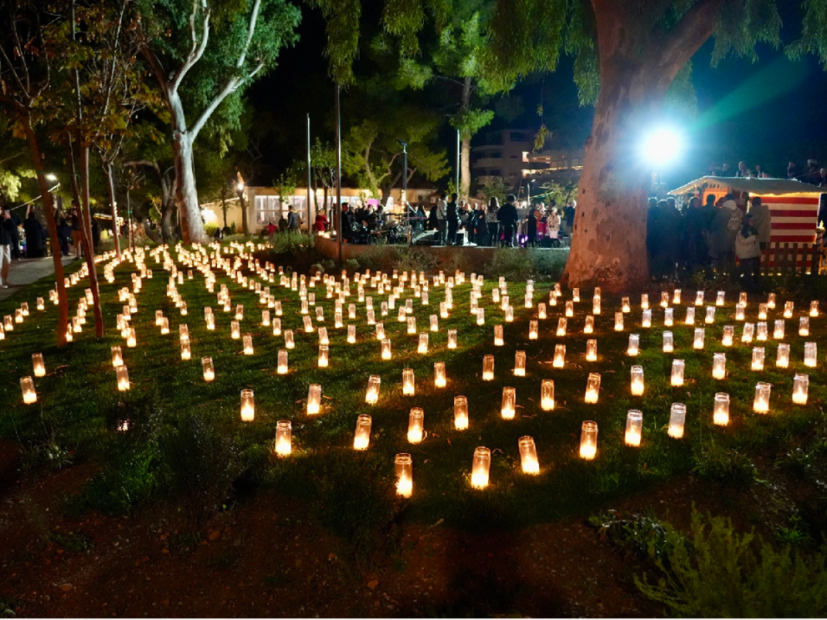 Ένα μαγικό Χριστουγεννιάτικο Χωριό στη Βούλα