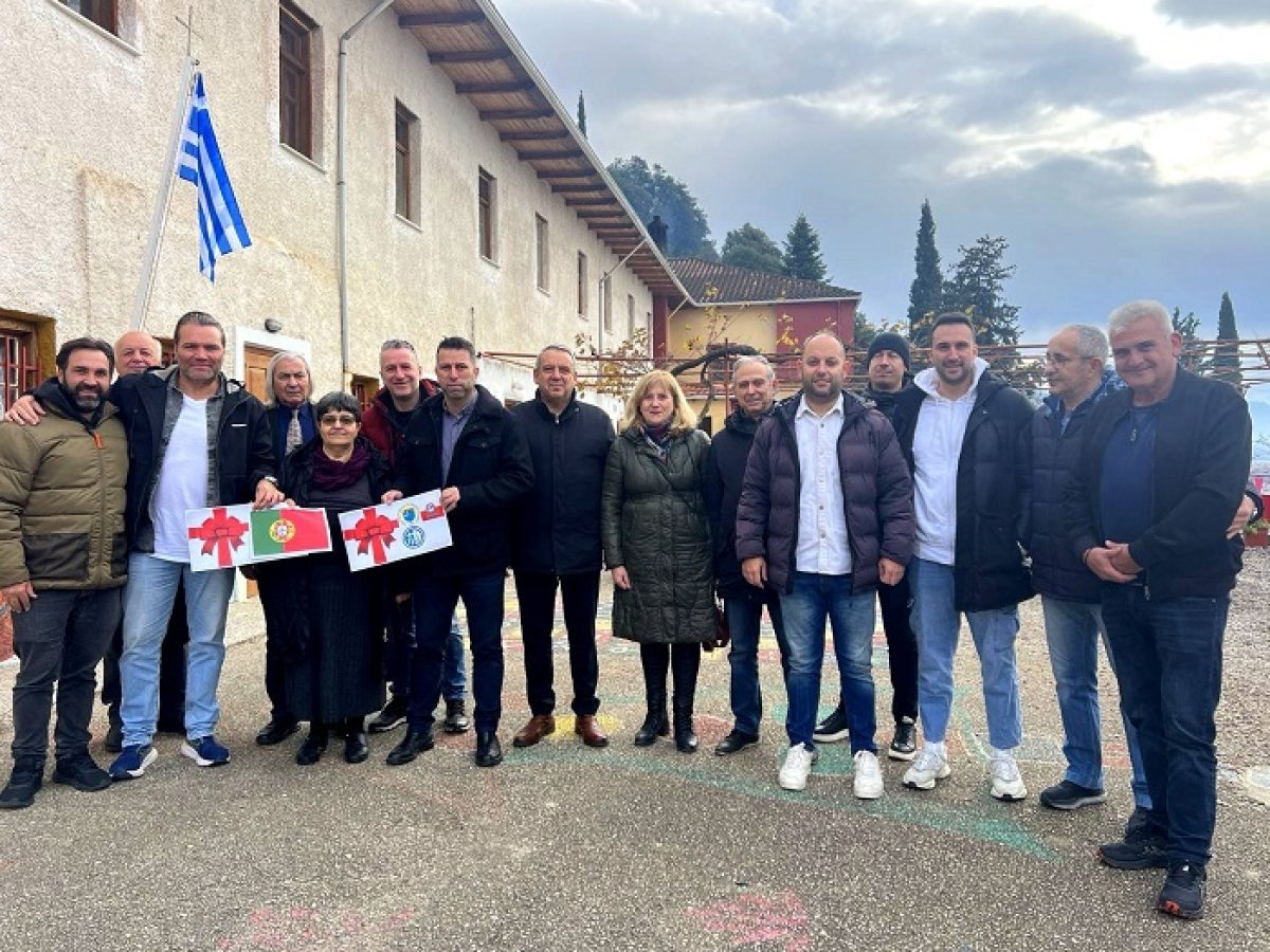 ΕΝΩΣΗ ΑΣΤΥΝΟΜΙΚΩΝ ΥΠΑΛΛΗΛΩΝ -Πράξη αγάπης στο οικοτροφείο της Ιεράς Μονής Ντουραχάνη