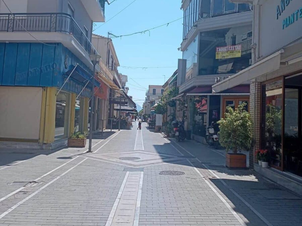 Επαναλειτουργία των μπαρών ελεγχόμενης πρόσβασης στον πεζόδρομο του κέντρου Μεσολογγίου