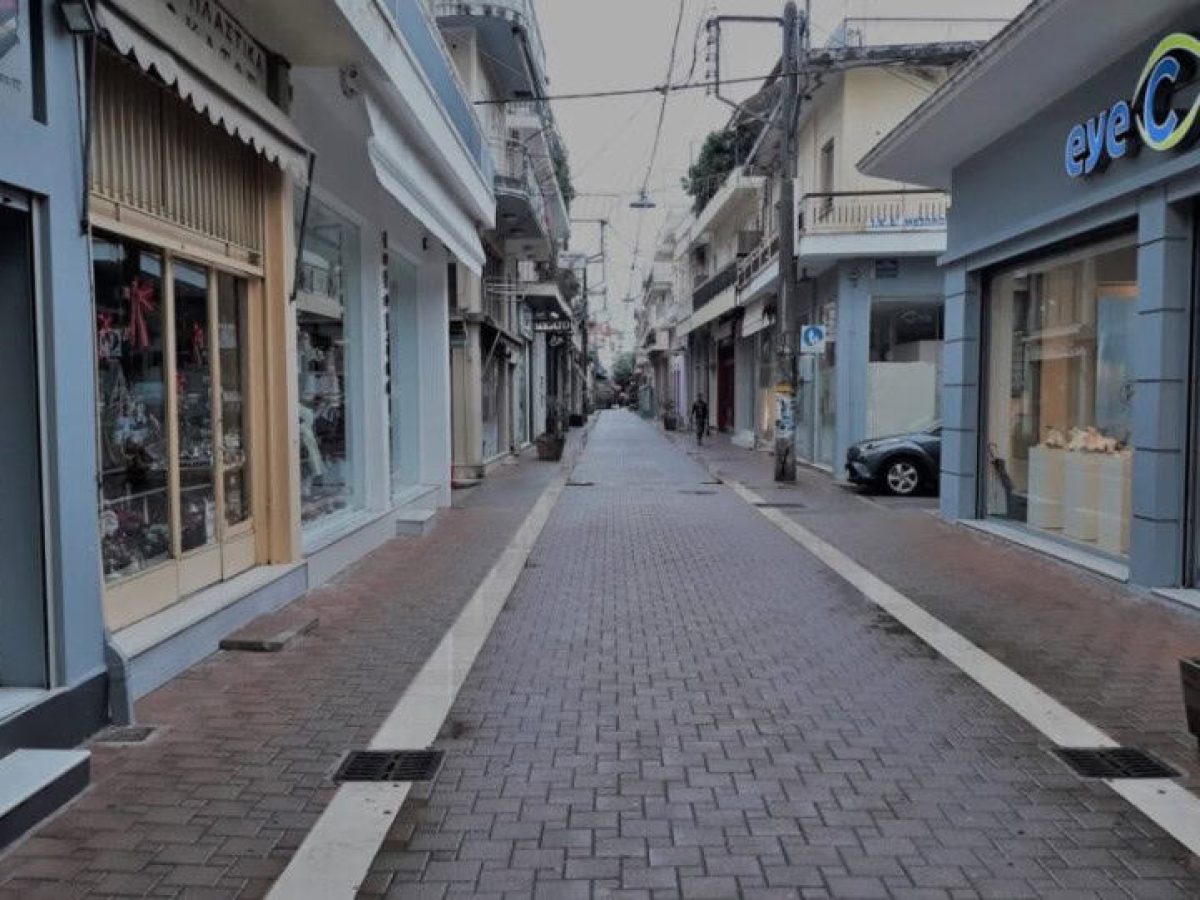 Επαναλειτουργία των μπαρών ελεγχόμενης πρόσβασης στον πεζόδρομο του κέντρου Μεσολογγίου