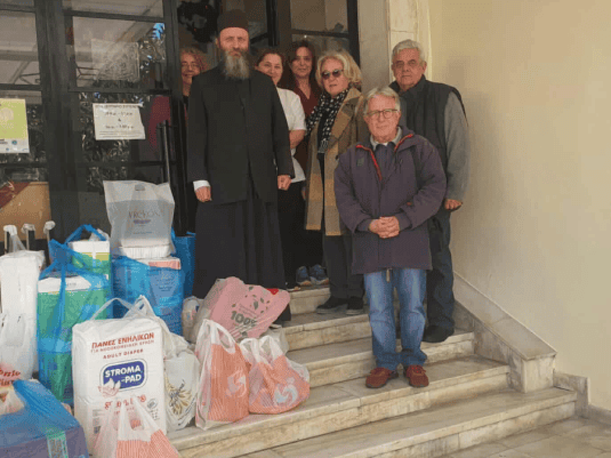 Επίσκεψη κλιμακίου της Νομαρχιακής Επιτροπής ΣΥΡΙΖΑ – Π.Σ. Λευκάδας στο Γηροκομείο