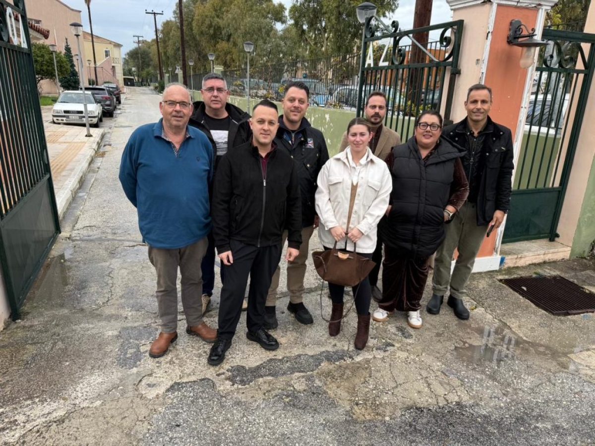 Επίσκεψη στελεχών της Ν.Δ σε ΟΔΑΖ και Νοσοκομείο