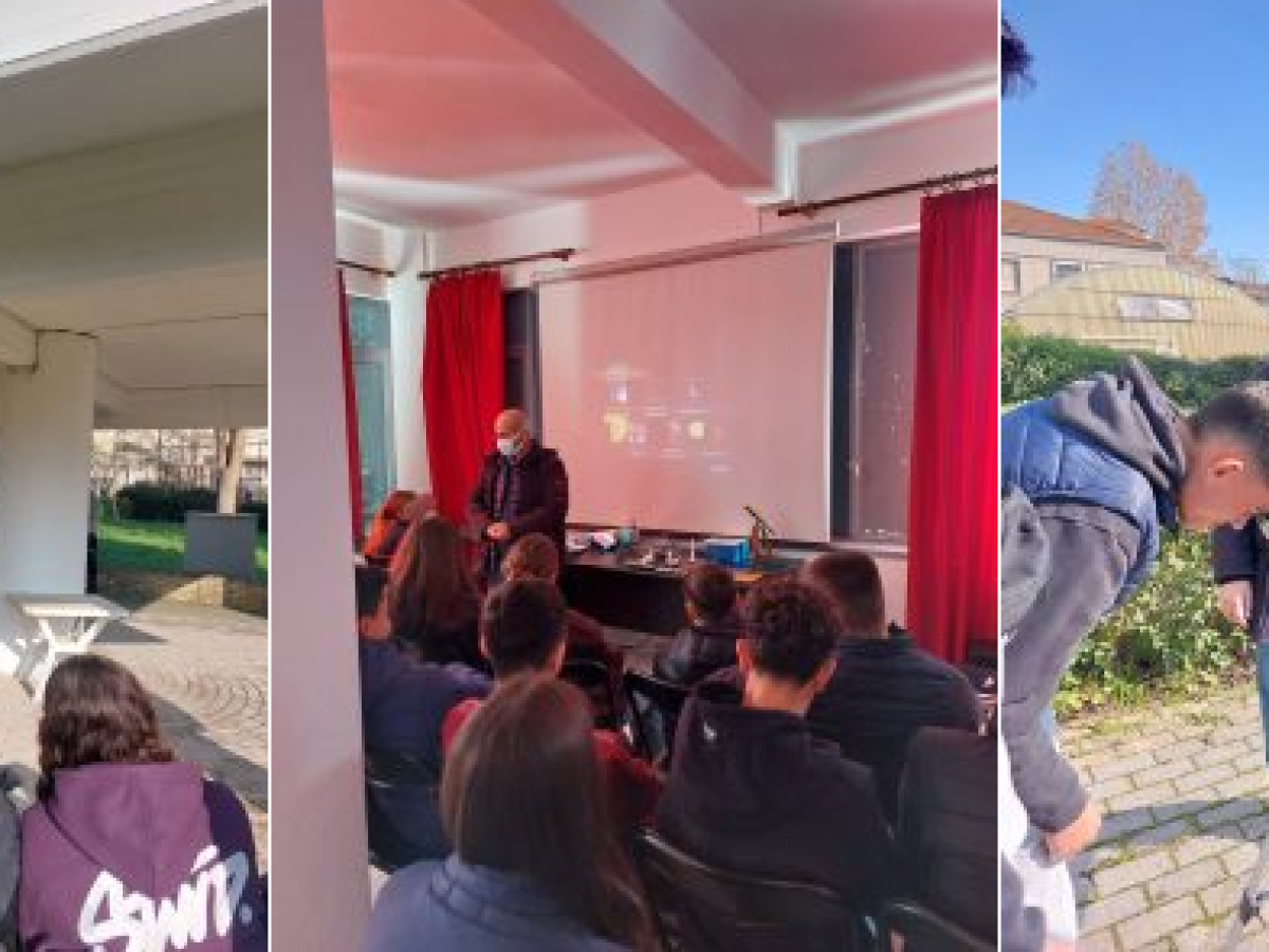 Επίσκεψη του Γυμνασίου Νίκαιας στο Δημοτικό Αστεροσκοπείο Λάρισας