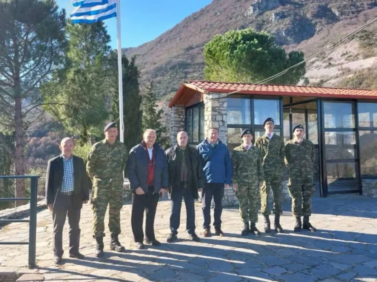 Επίσκεψη του Συνδέσμου Εφέδρων Αξιωματικών Ιωαννίνων στο φυλάκιο Μολυβδοσκέπαστου