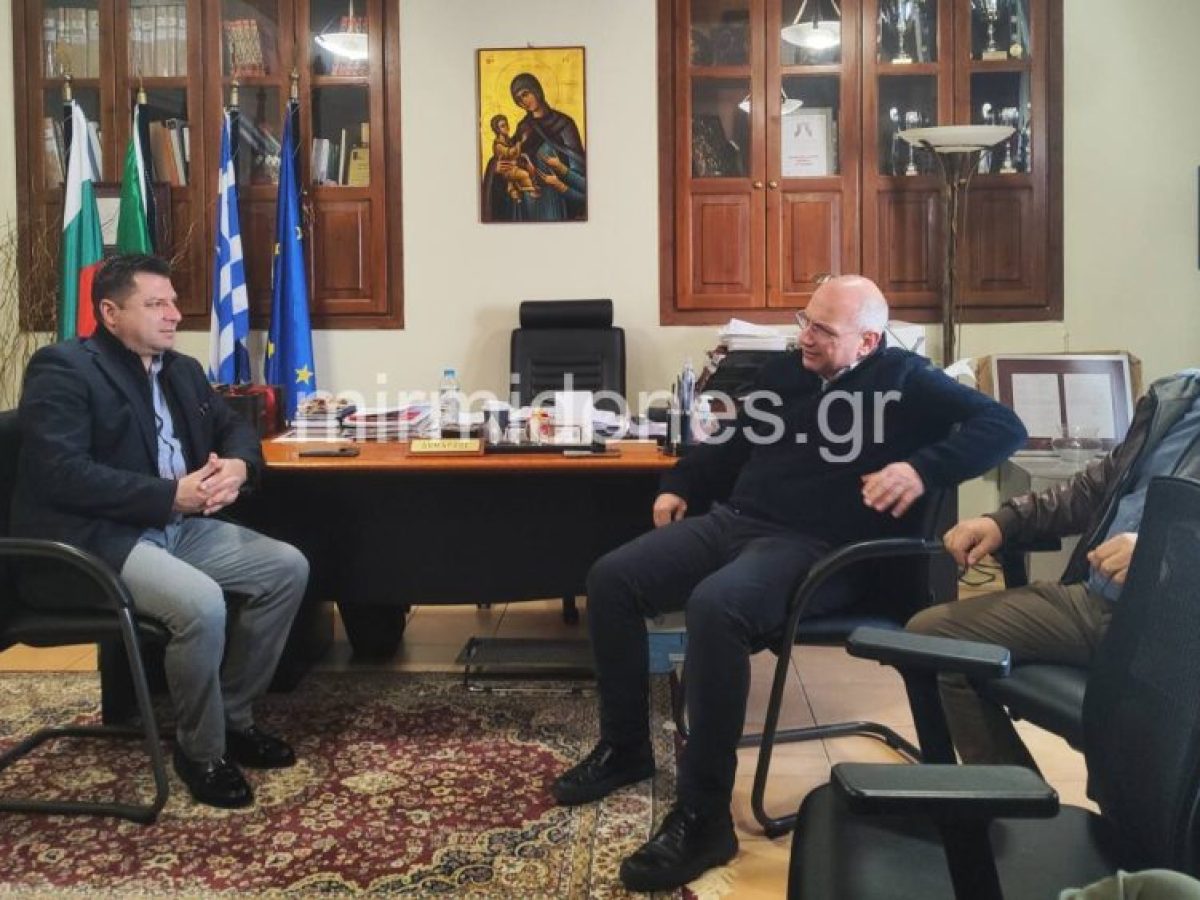 Επίσκεψη του βουλευτή της Νέας Δημοκρατίας Γιάννη Οικονόμου στον Δομοκό