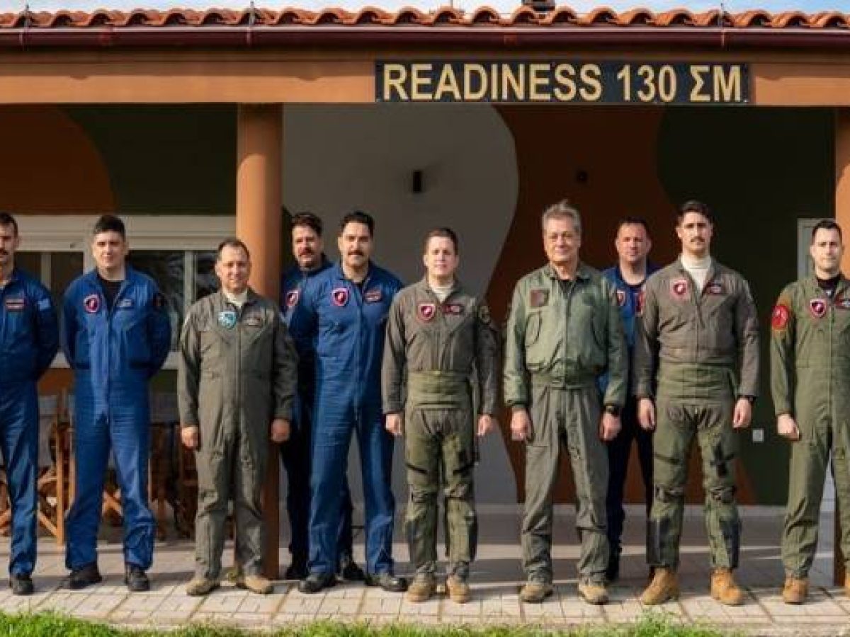 Επίσκεψη του Αρχηγού ΓΕΑ στην 130 Σμηναρχία Μάχης στη Λήμνο