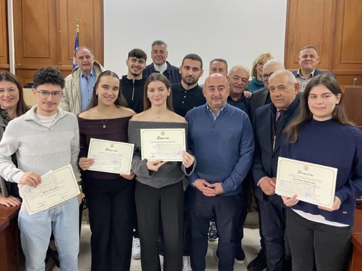 Επιβράβευση της προσπάθειας και της αριστείας από το Κληροδότημα Παληχώρη σε φοιτητές/τριες του Δ. Τρικκαίων