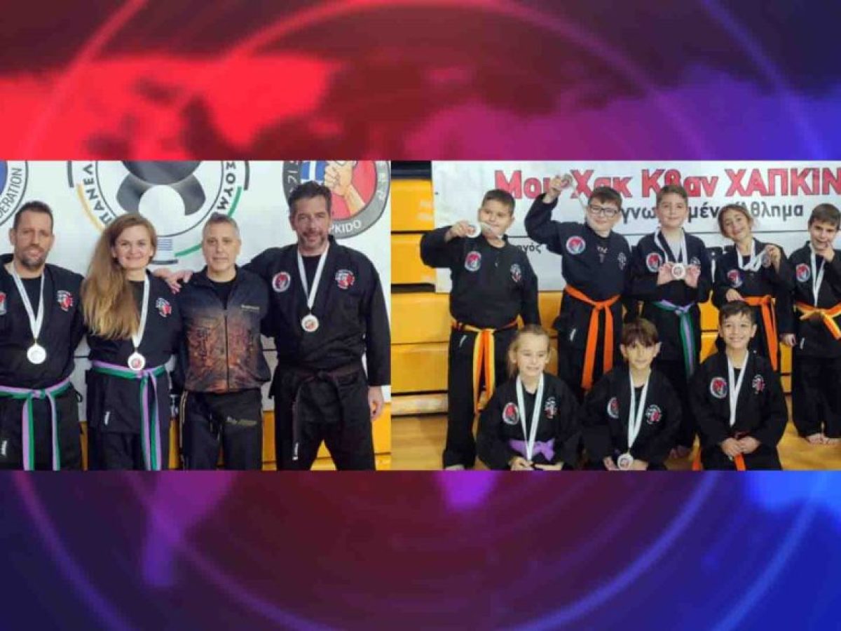 Επτά μετάλλια και ισχυρό μήνυμα από τον Αλκίμαχο Ζακύνθου στο Πανελλήνιο Κύπελλο Moo Hak Kwan Χαπκίντο