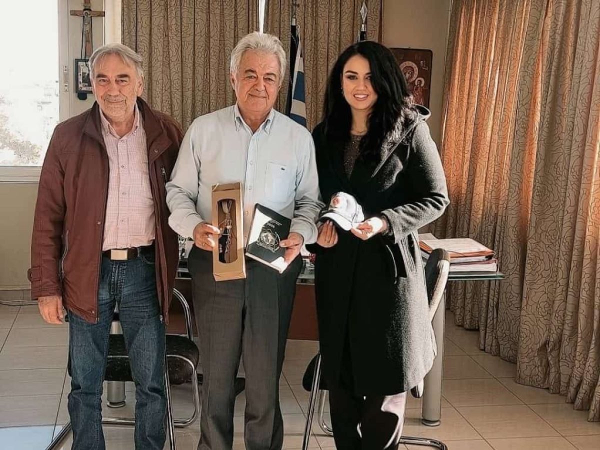 Εθιμοτυπική επίσκεψη της Διεθνούς Ένωσης Αστυνομικών Αλεξανδρούπολης στον Αντιπεριφερειάρχη Έβρου