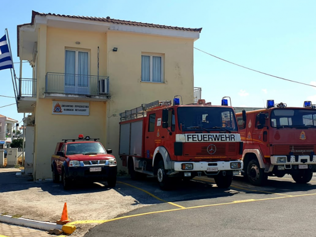 Αίτημα Μαντά για Μόνιμο Πυροσβεστικό Κλιμάκιο στο  Πεταλίδι και ενίσχυση οχημάτων μέσω “ΑΙΓΙΣ”