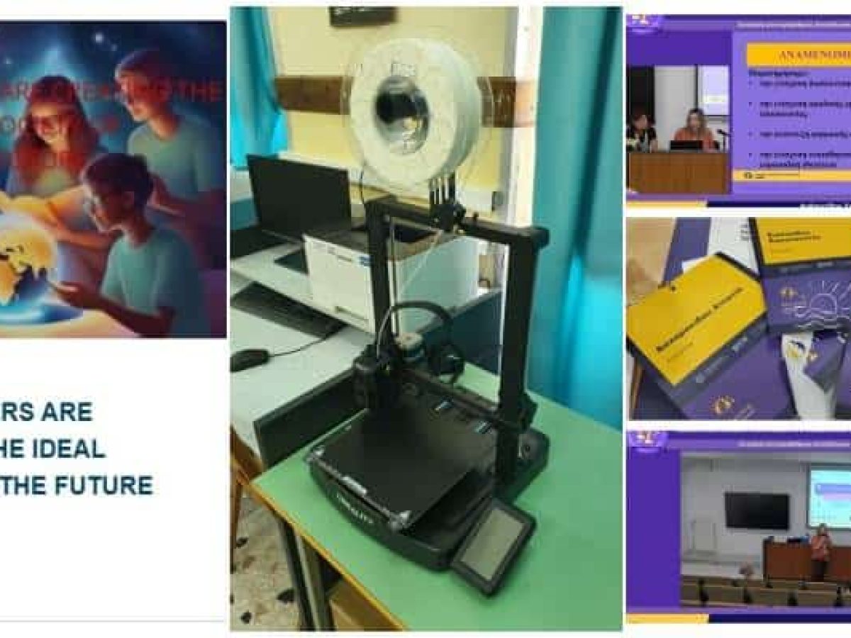 ΓΕΛ Μύρινας: Ευρωπαϊκή διάκριση eTwinning και ενίσχυση υποδομών με νέο 3D εκτυπωτή