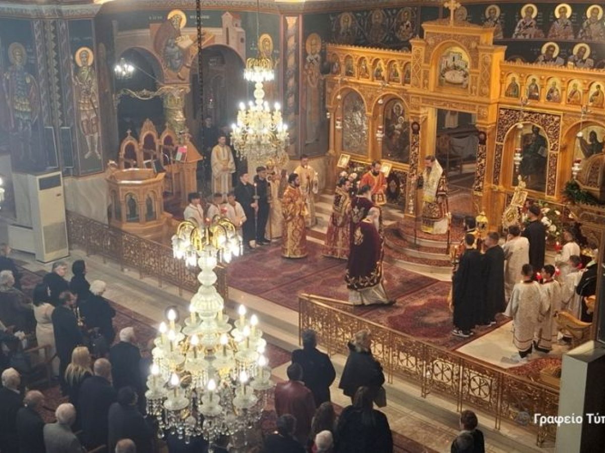 Η εορτή των Χριστουγέννων στη Μητρόπολη Αιτωλίας και Ακαρνανίας