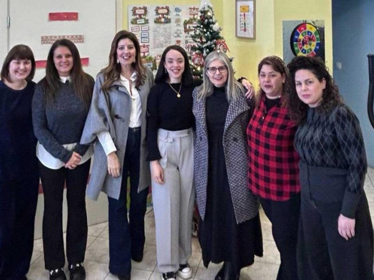 Η Κωνσταντίνα Καραμπατσώλη στις κοινωνικές δομές του Δήμου Διρφύων-Μεσσαπίων – Μήνυμα στήριξης και προσφοράς