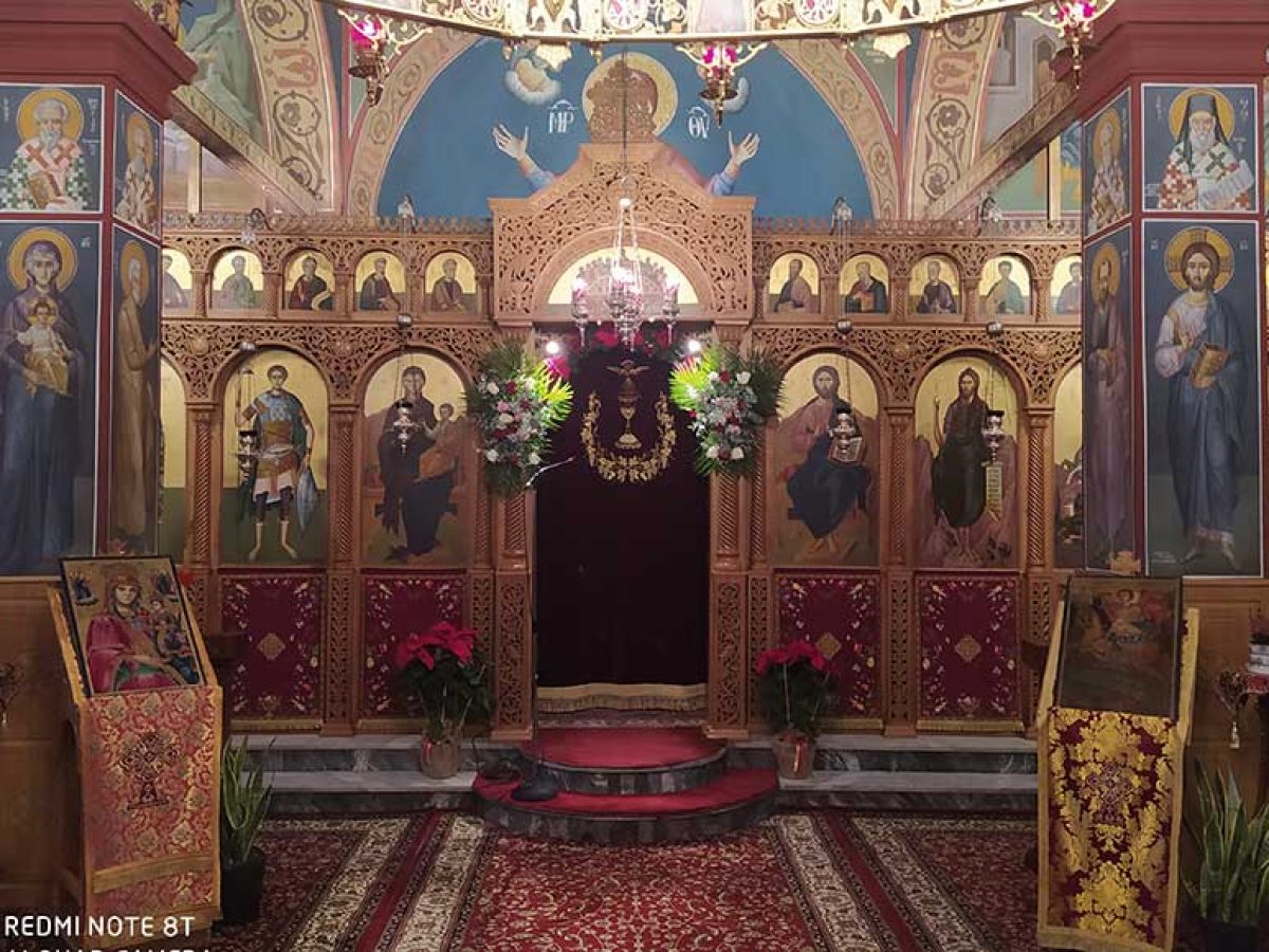 Ιερός Ναός Αγίου Δημητρίου Διάβας: Πρόγραμμα Αγίου Δωδεκαημέρου