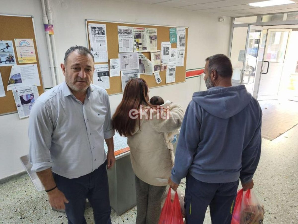 Ηράκλειο: Χωρίς ρεύμα μέσα στο κρύο, νεογέννητο βρέφος, οι γονείς και η καρκινοπαθής μητέρα τους