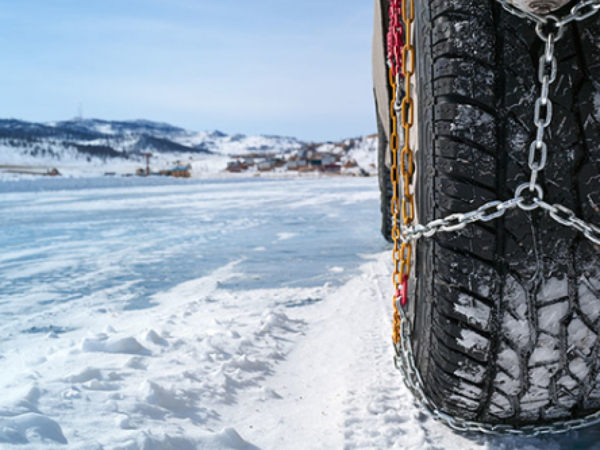 Καβάλα: Υποχρεωτικές αλυσίδες στο ορεινό δίκτυο από 30 Δεκεμβρίου