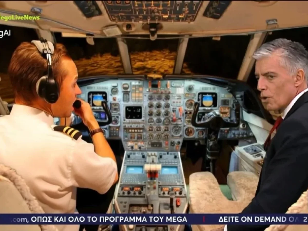 Και στην Τουρκία ο Νίκος Ευαγγελάτος: «Mπήκε» στο Falcon50 την ώρα της συντριβής