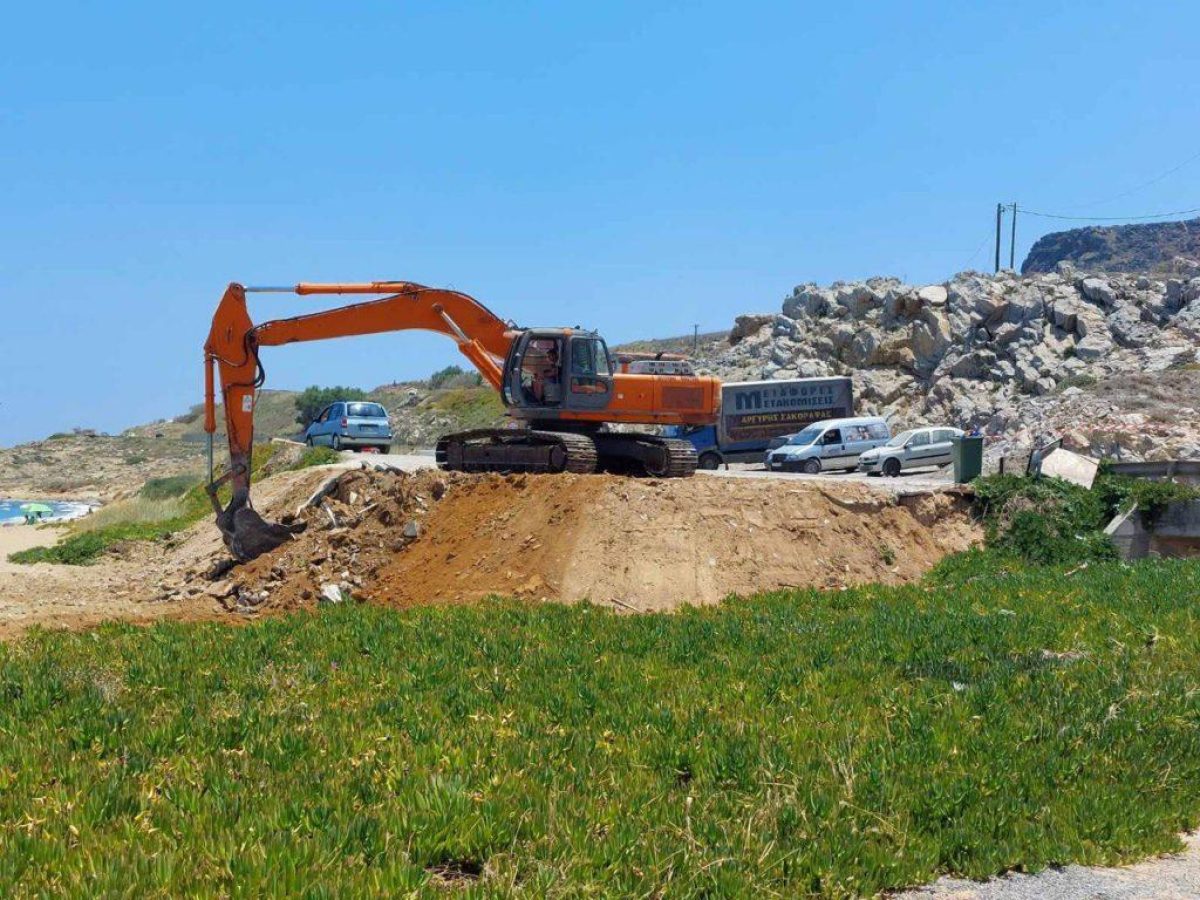 Κρήτη: Νέο κύμα κατεδαφίσεων αυθαιρέτων με αφετηρία τη Γαύδο